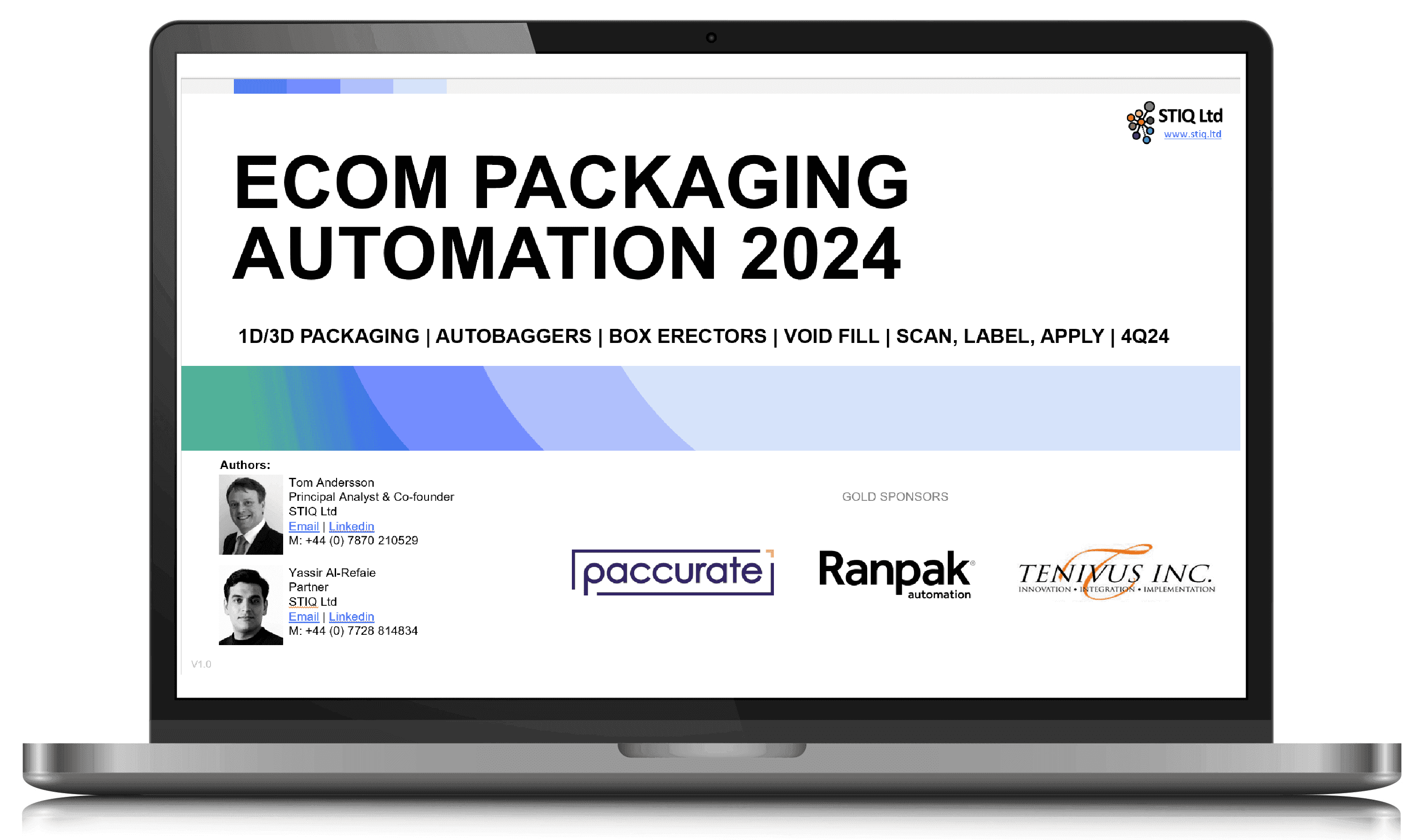 Market Report: Ecom Packaging Automation 2024 - STIQ Ltd (t/a Styleintelligence)