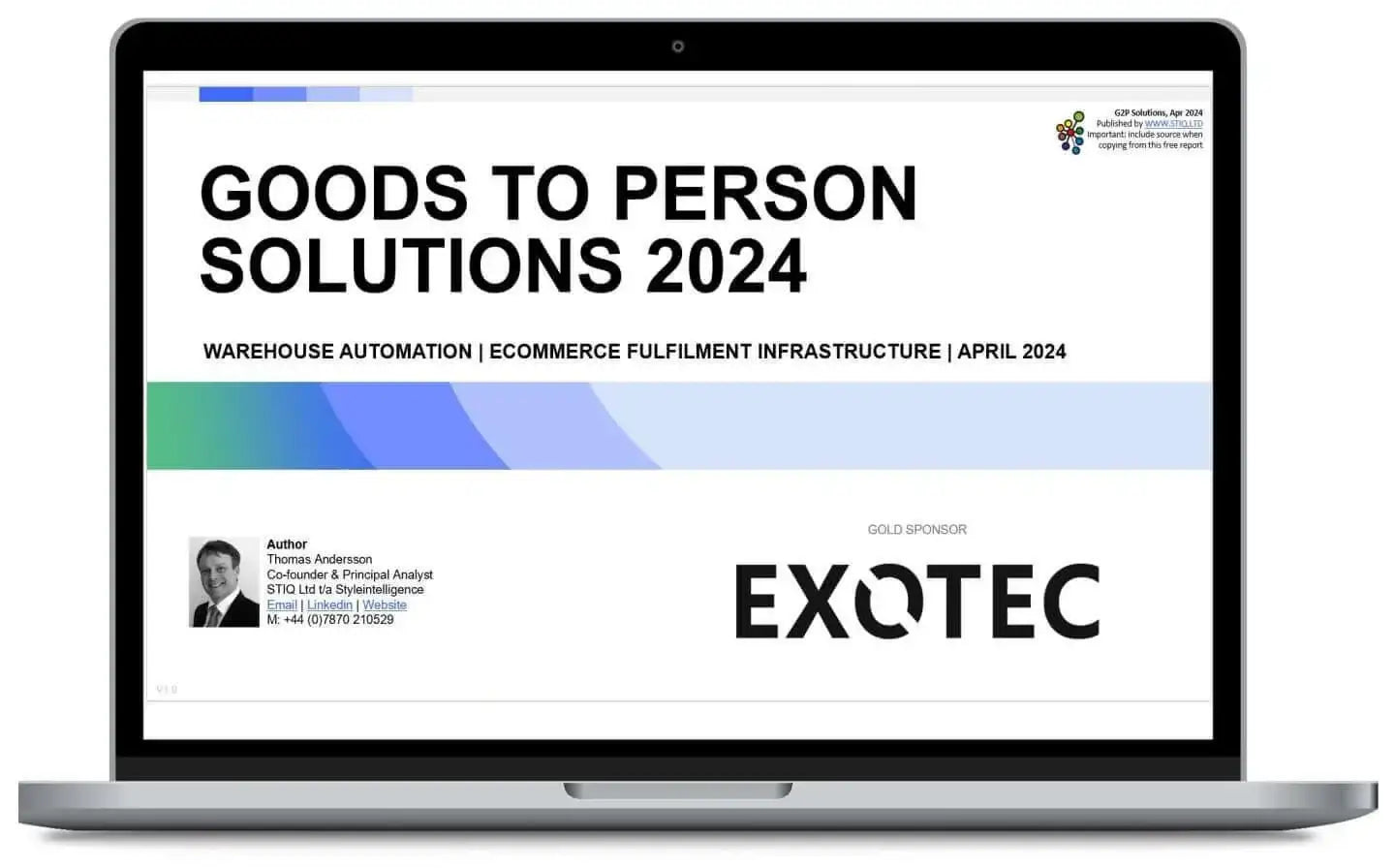 Market Report: Goods-to-Person Ecommerce Fulfilment Robotics 2024 - STIQ Ltd (t/a Styleintelligence)