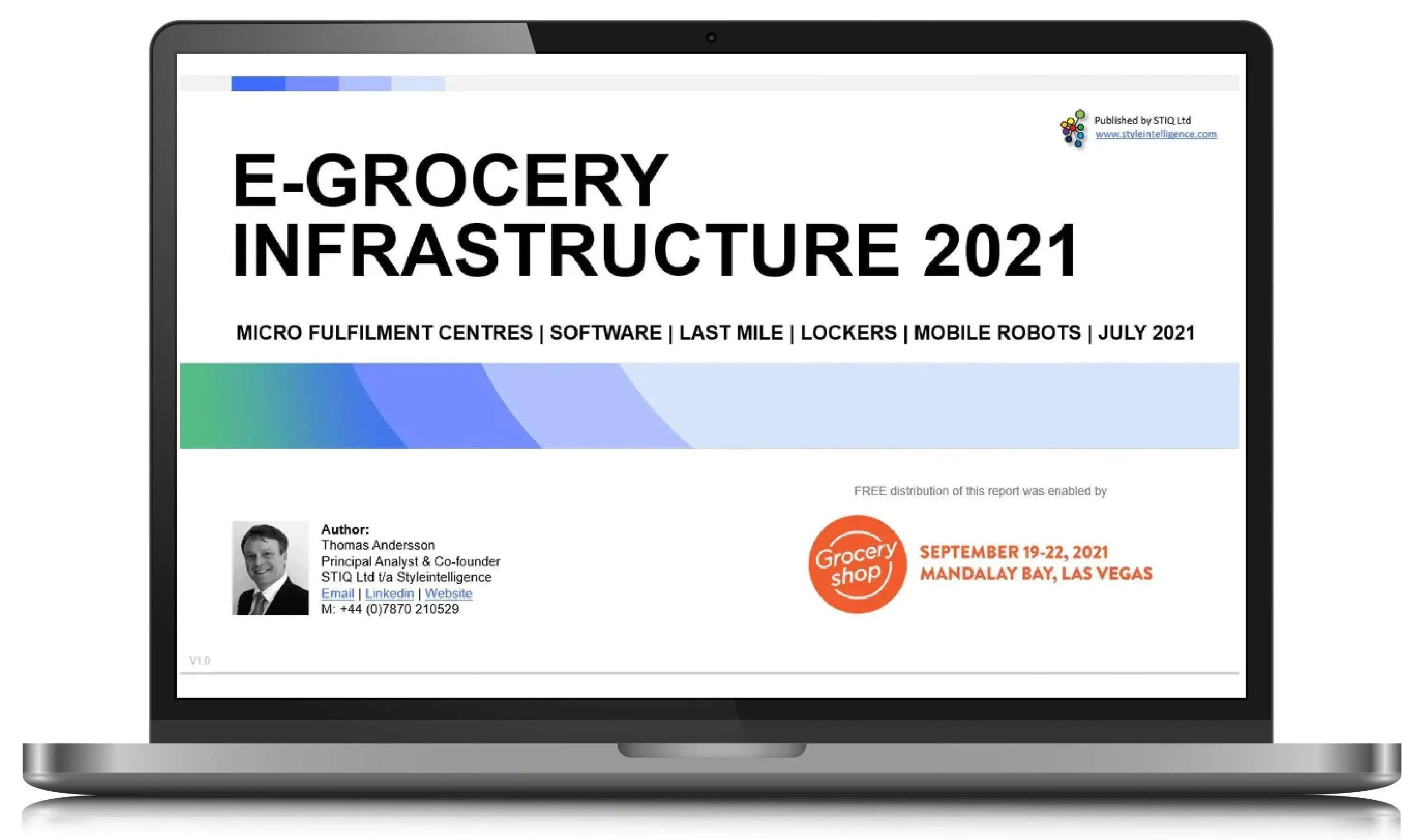 Market Report: e-Grocery Infrastructure 2021 - STIQ Ltd (t/a Styleintelligence)