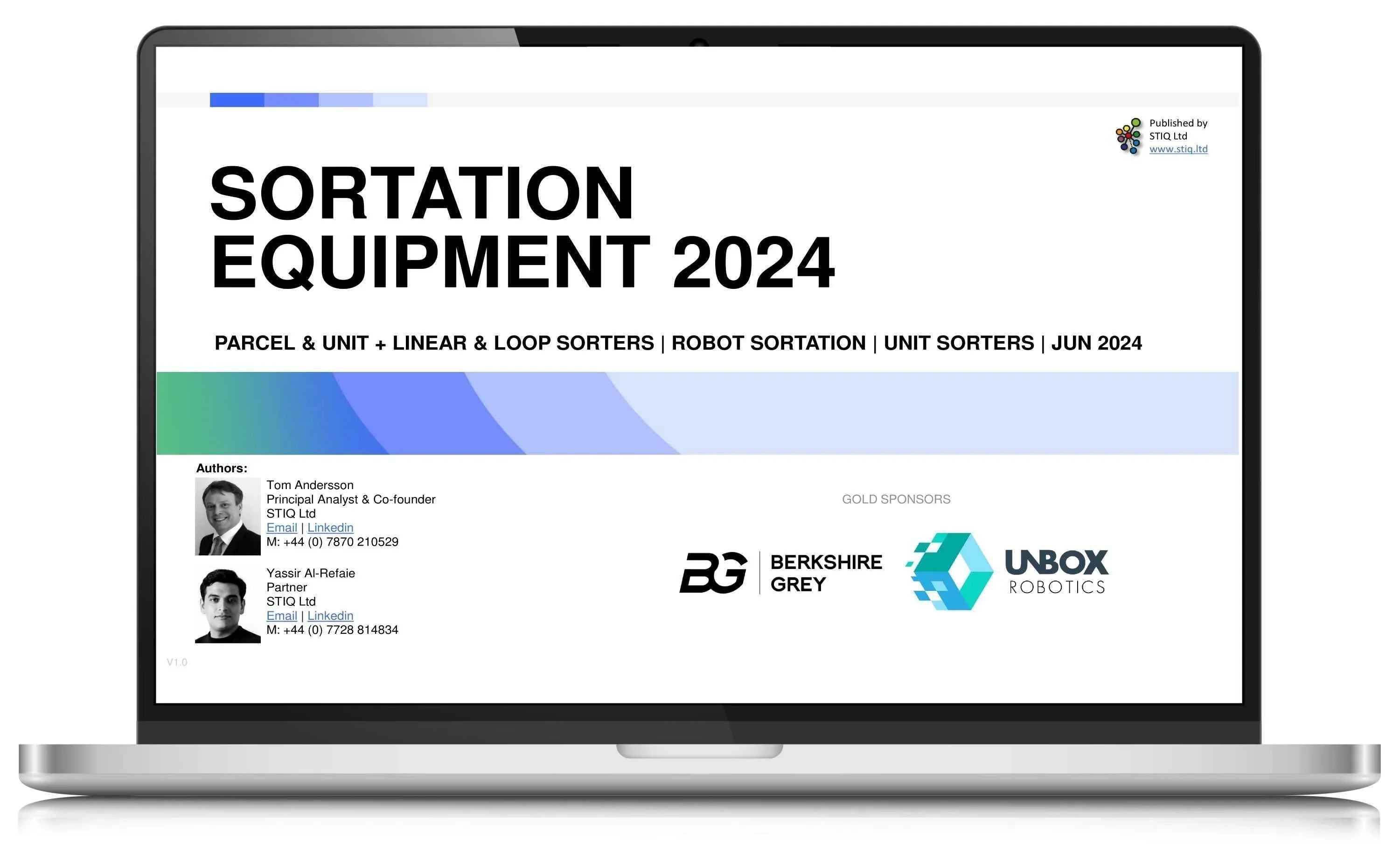 Market Report: Sortation Equipment 2024 - STIQ Ltd (t/a Styleintelligence)