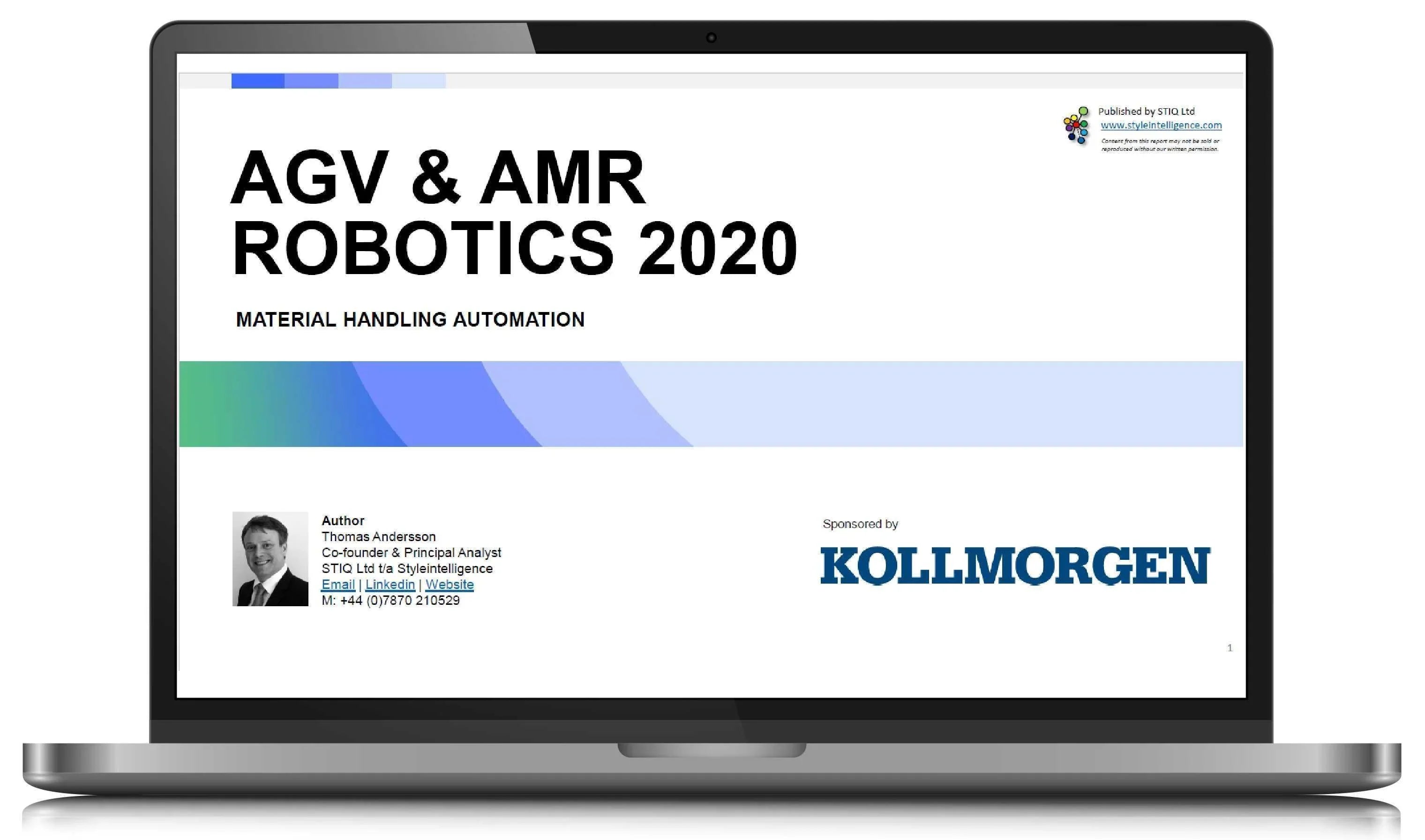Market Report: AGV & AMR Robotics 2020 - STIQ Ltd (t/a Styleintelligence)