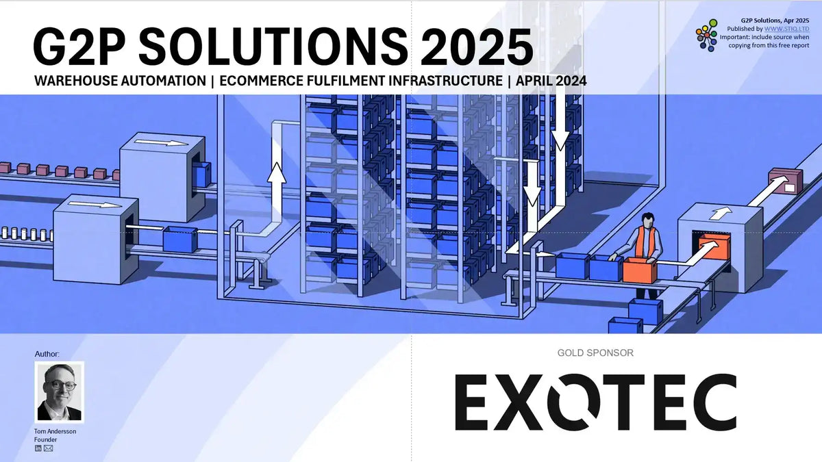 2025 Market Report: Goods-to-Person Ecommerce Fulfilment Robotics 2025 (PRE-ORDER) - STIQ Ltd