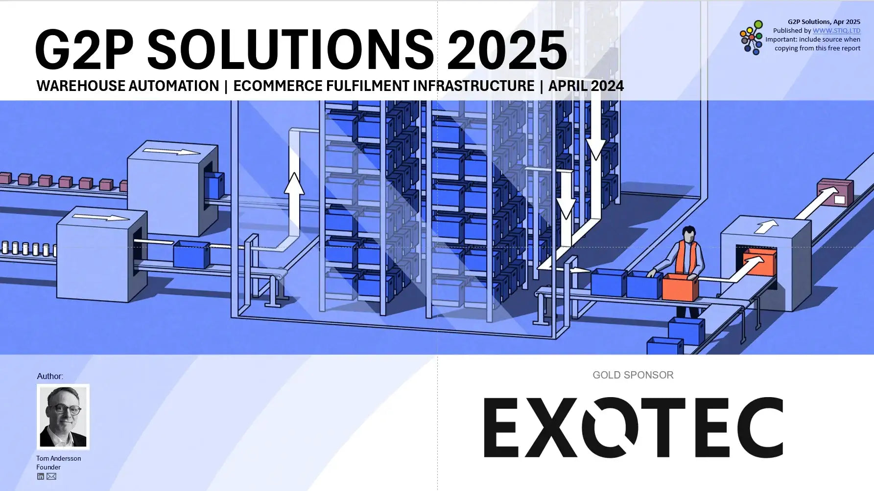 2025 Market Report: Goods-to-Person Ecommerce Fulfilment Robotics 2025 (PRE-ORDER) - STIQ Ltd