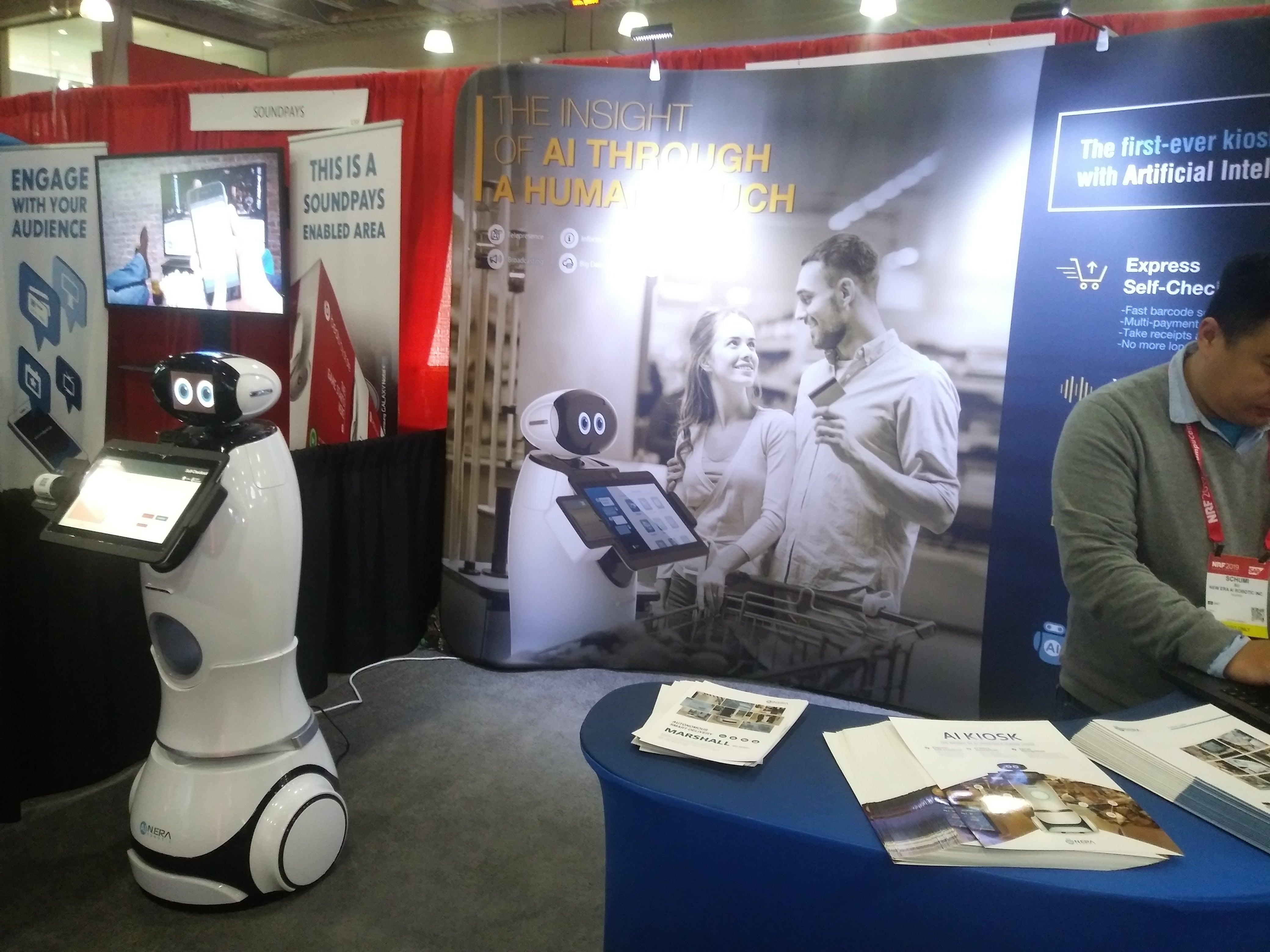 A review of Robotics at NRF 2019