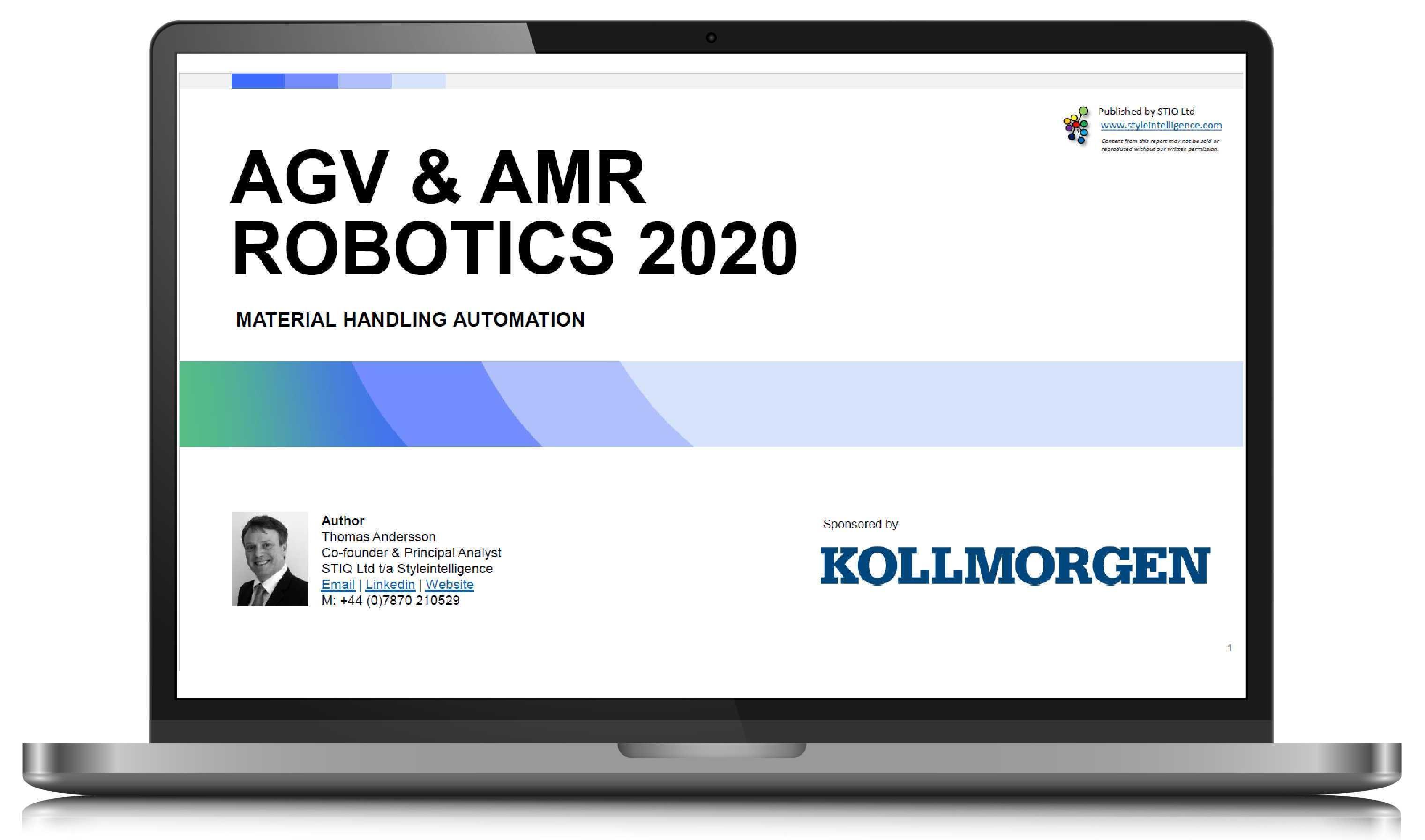 Free Market Research Report: AGV AMR Robotics 2020 – STIQ Ltd