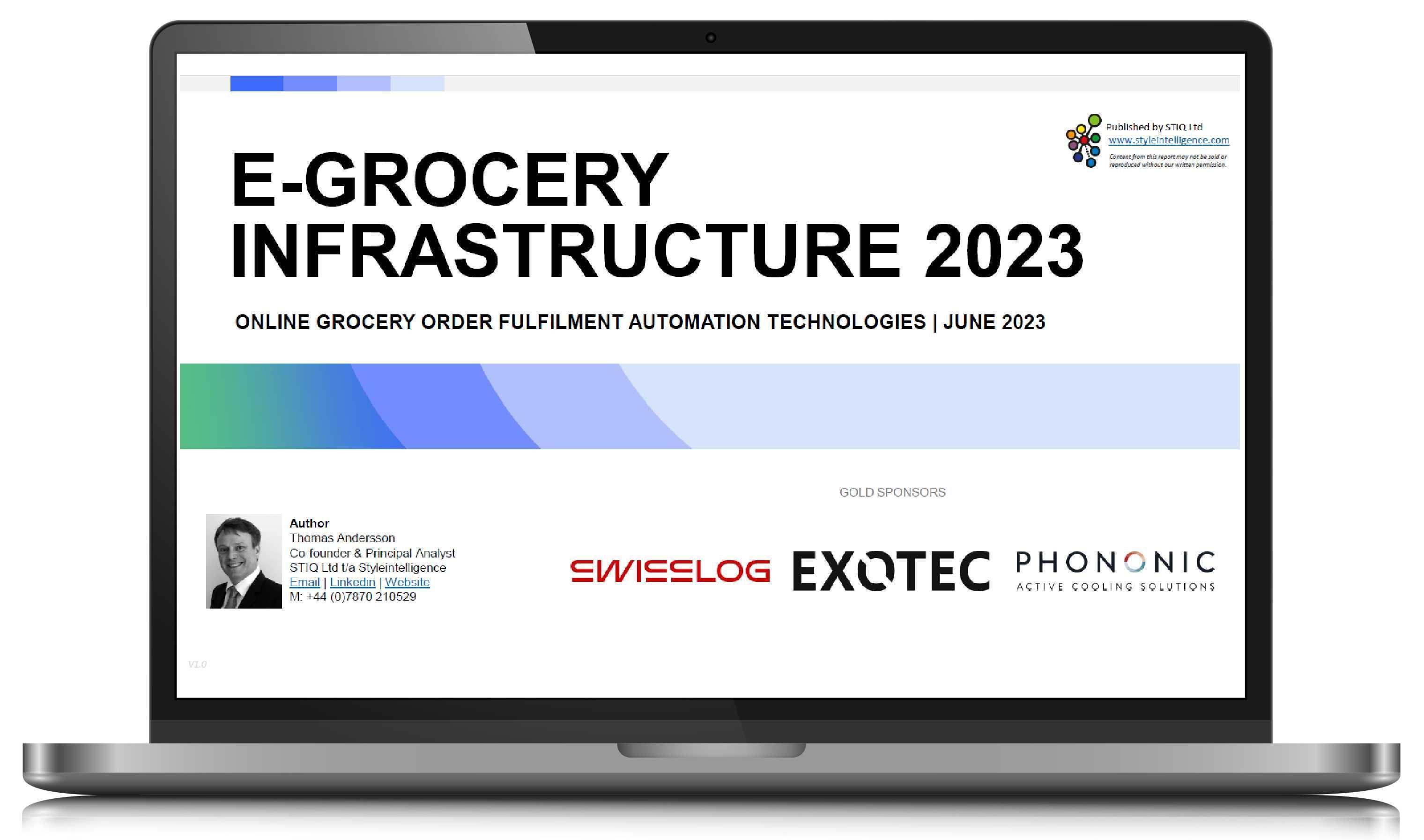 Market Report: e-Grocery Infrastructure 2023 - STIQ Ltd (t/a Styleintelligence)